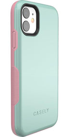Mint Green on Pink | Ultra-Protective Bold Case