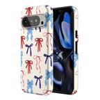 American Girlie | Red White & Blue Bows Case