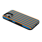 Go New York | Blue & Orange Stripes Case