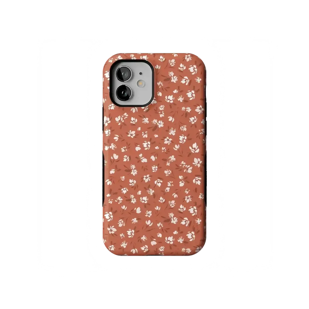 Mocha Meadow | Tiny Flowers Case