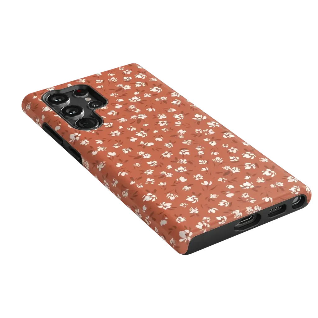 Mocha Meadow | Tiny Flowers Case