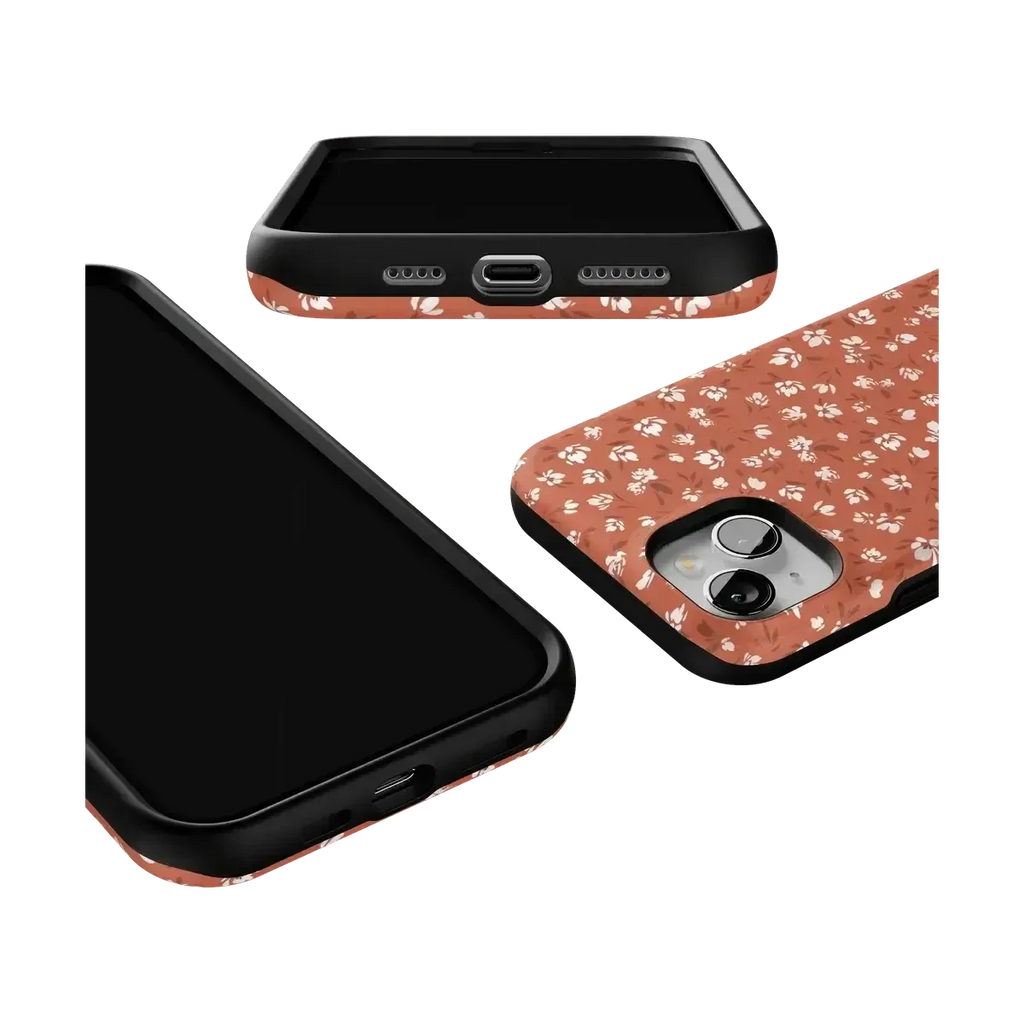 Mocha Meadow | Tiny Flowers Case