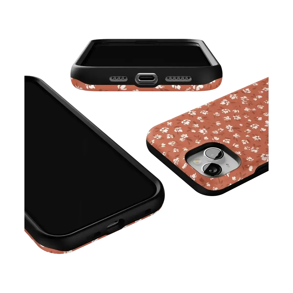 Mocha Meadow | Tiny Flowers Case