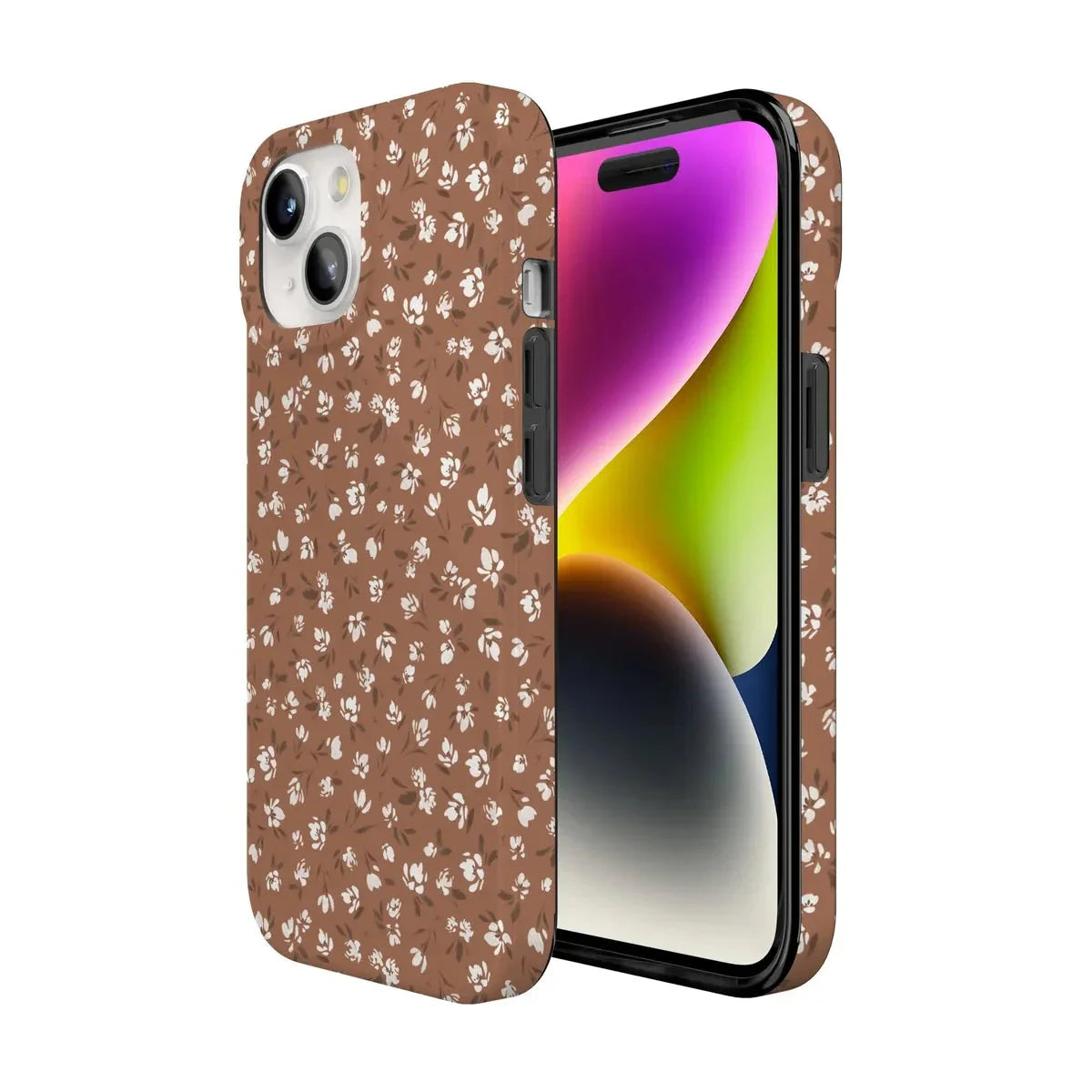 Mocha Meadow | Tiny Flowers Case
