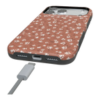 Mocha Meadow | Tiny Flowers Case