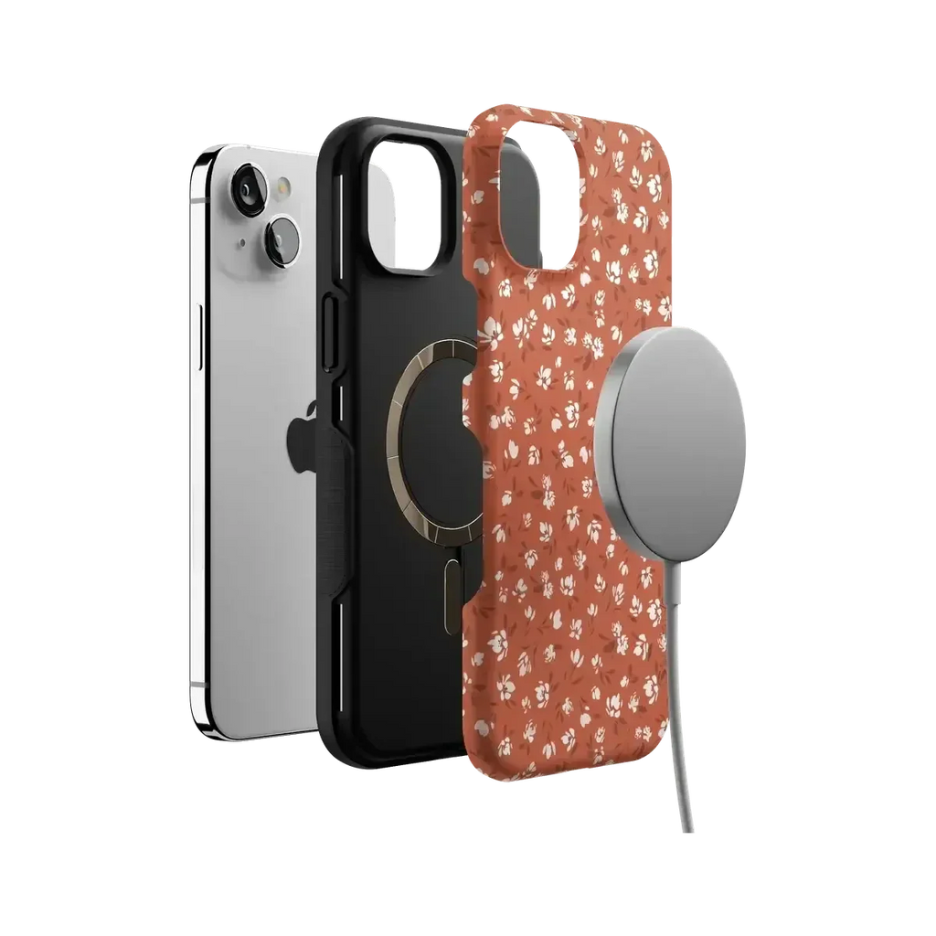 Mocha Meadow | Tiny Flowers Case