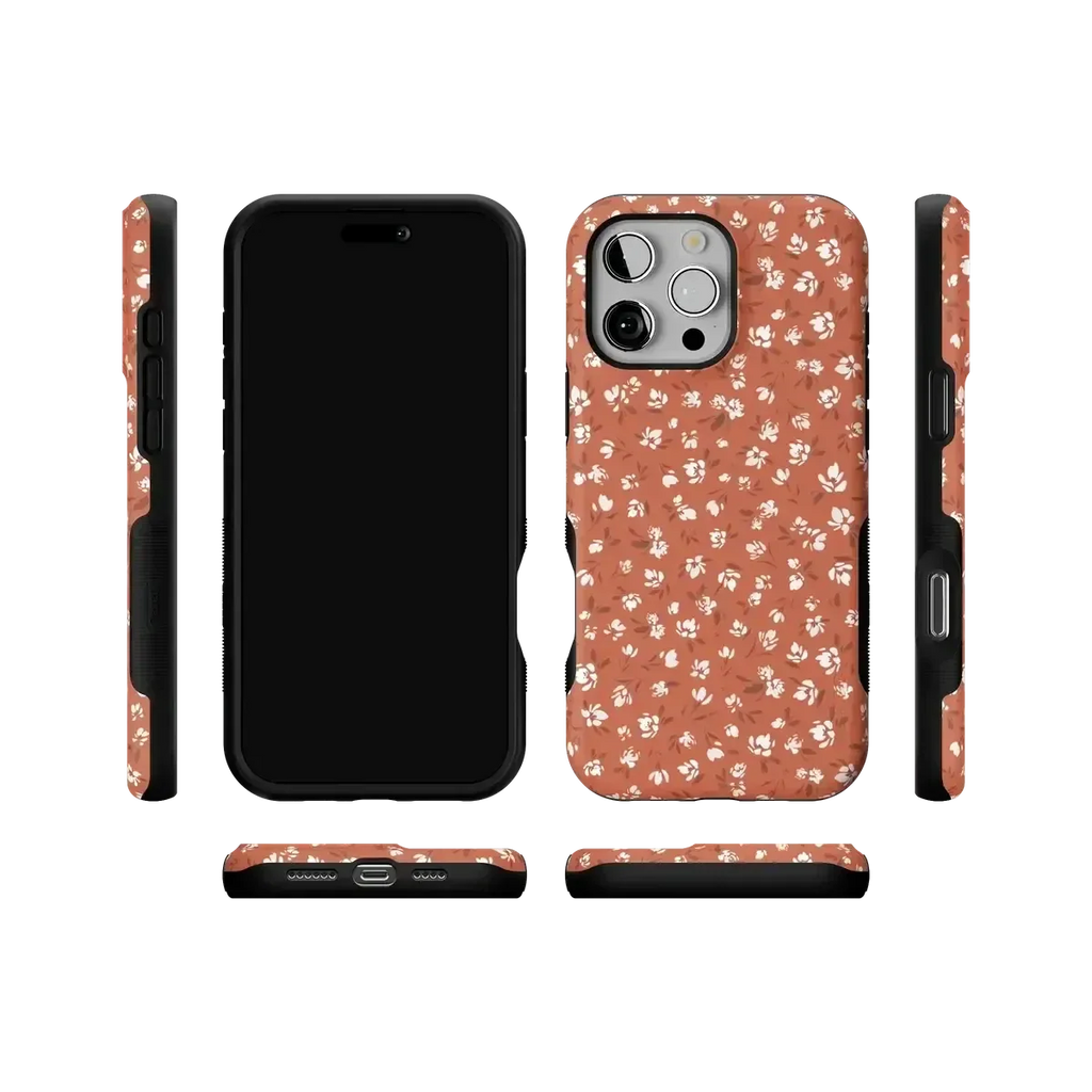 Mocha Meadow | Tiny Flowers Case