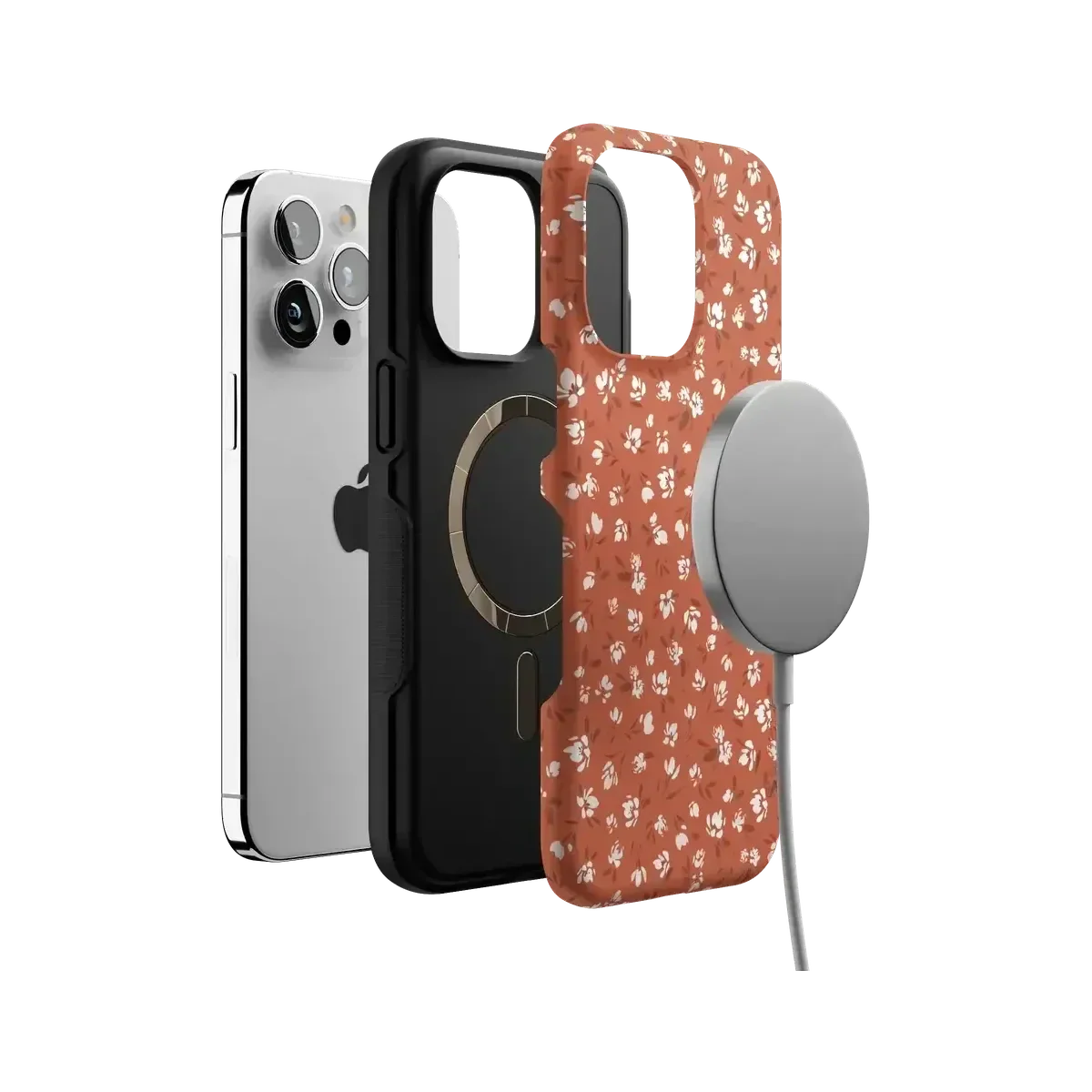 Mocha Meadow | Tiny Flowers Case
