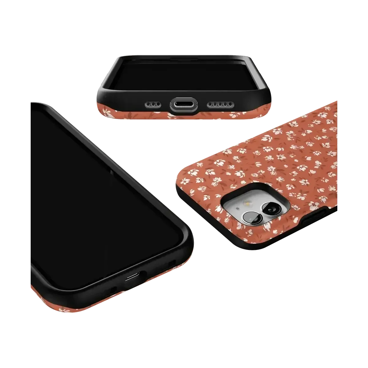Mocha Meadow | Tiny Flowers Case