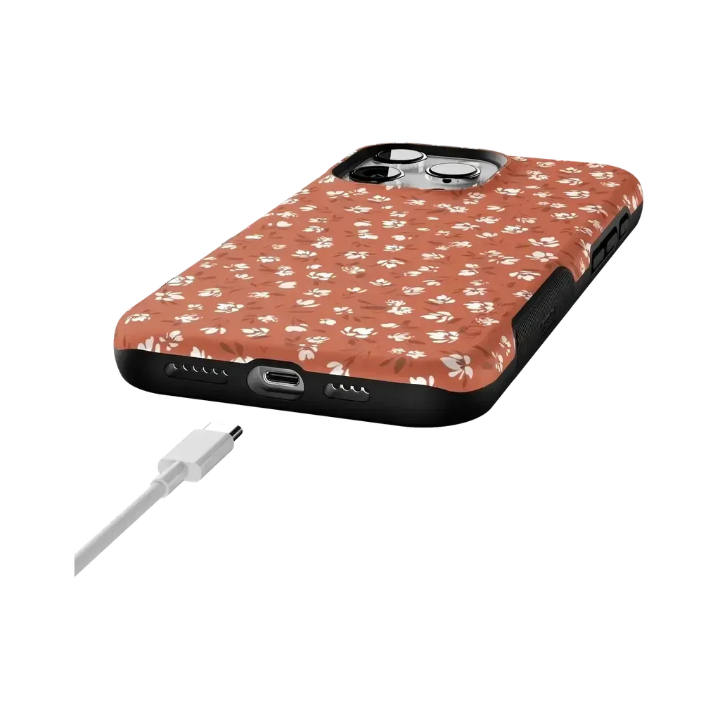 Mocha Meadow | Tiny Flowers Case