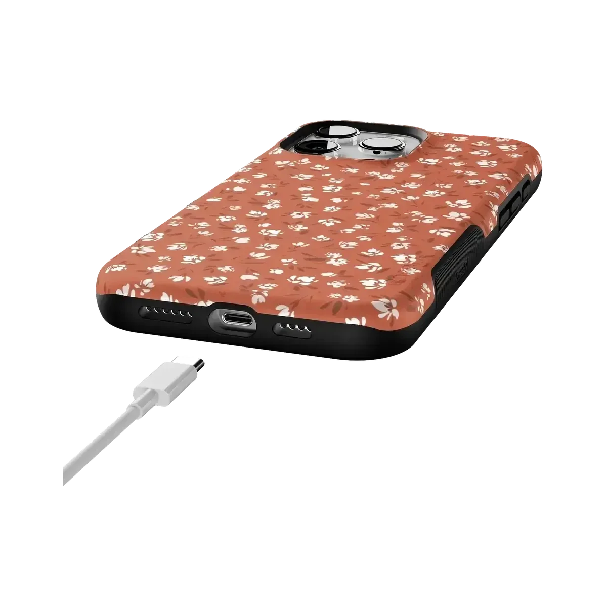 Mocha Meadow | Tiny Flowers Case