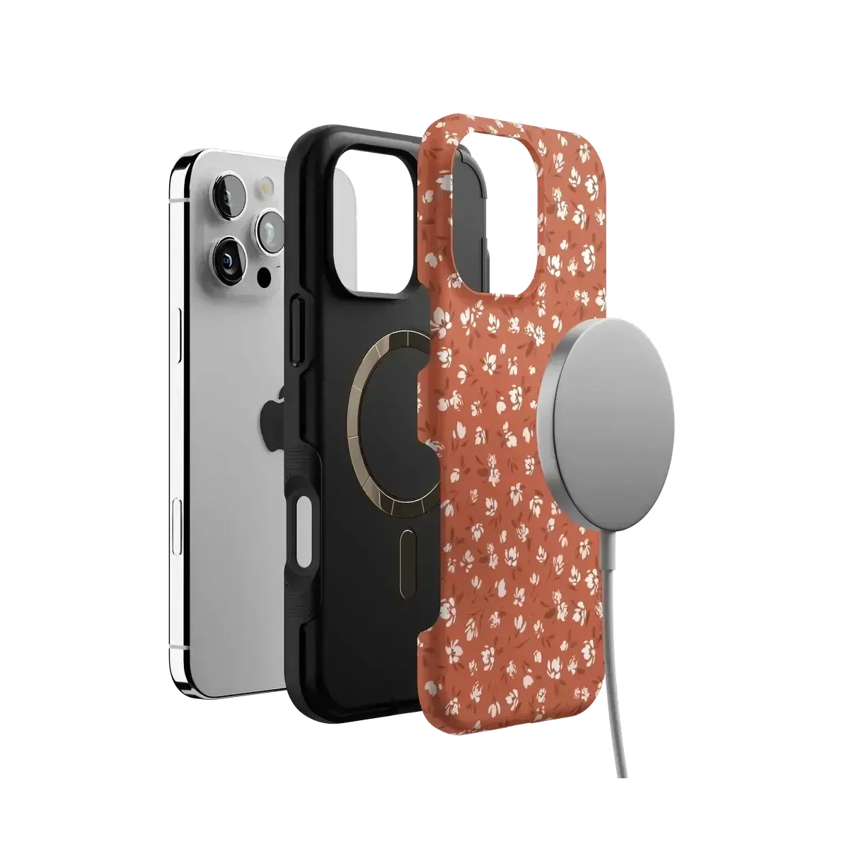 Mocha Meadow | Tiny Flowers Case