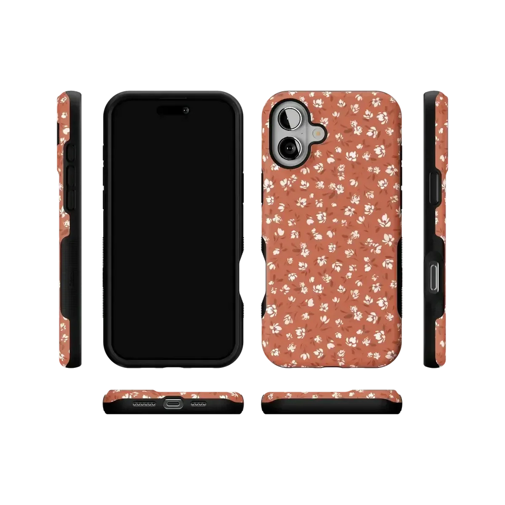 Mocha Meadow | Tiny Flowers Case