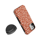 Mocha Meadow | Tiny Flowers Case