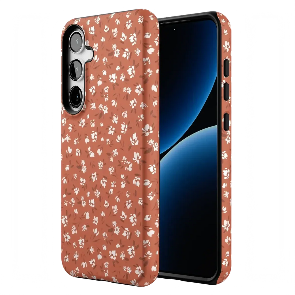 Mocha Meadow | Tiny Flowers Case