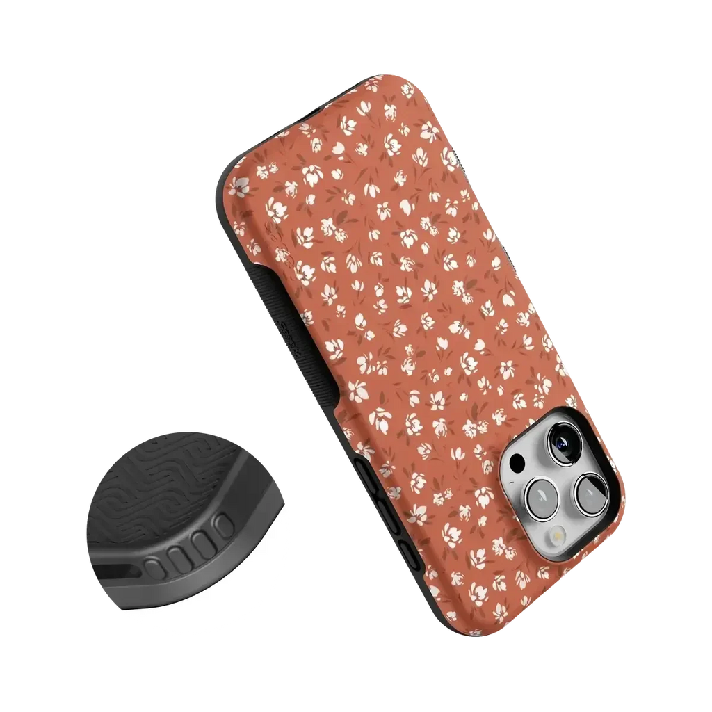 Mocha Meadow | Tiny Flowers Case
