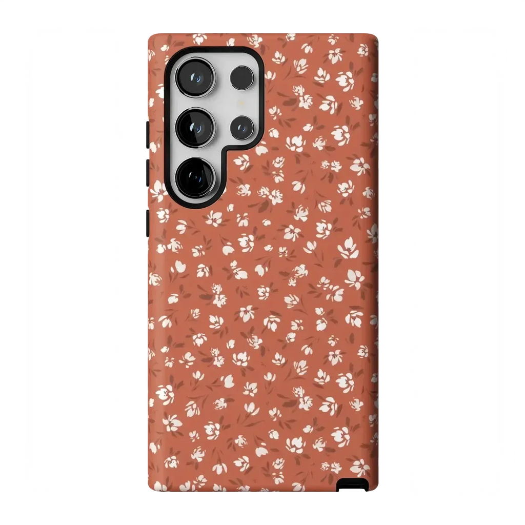 Mocha Meadow | Tiny Flowers Case