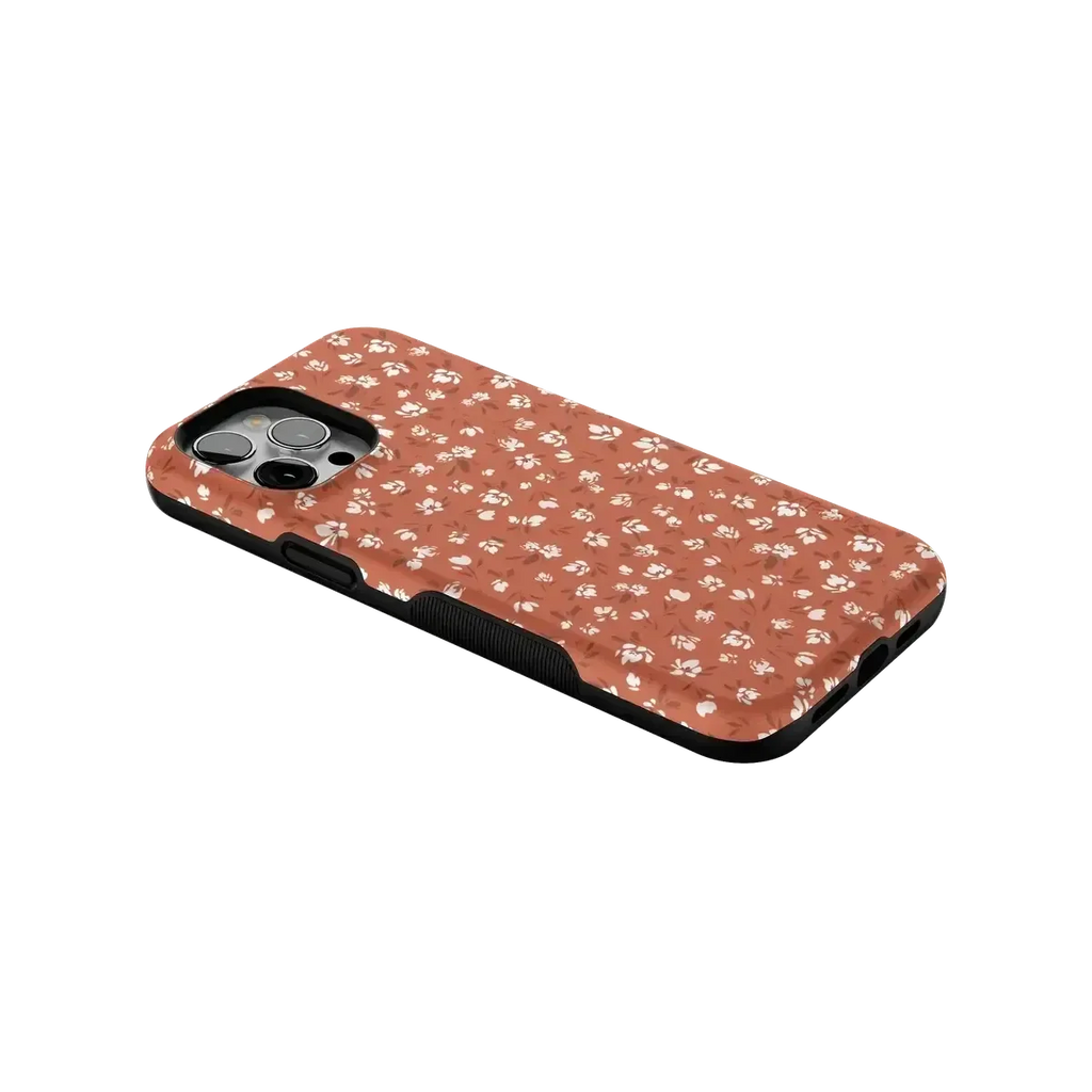 Mocha Meadow | Tiny Flowers Case