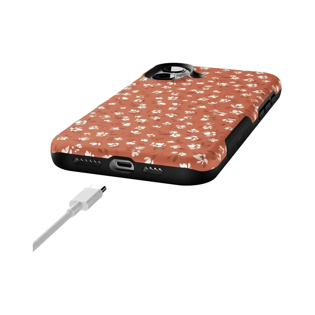 Mocha Meadow | Tiny Flowers Case