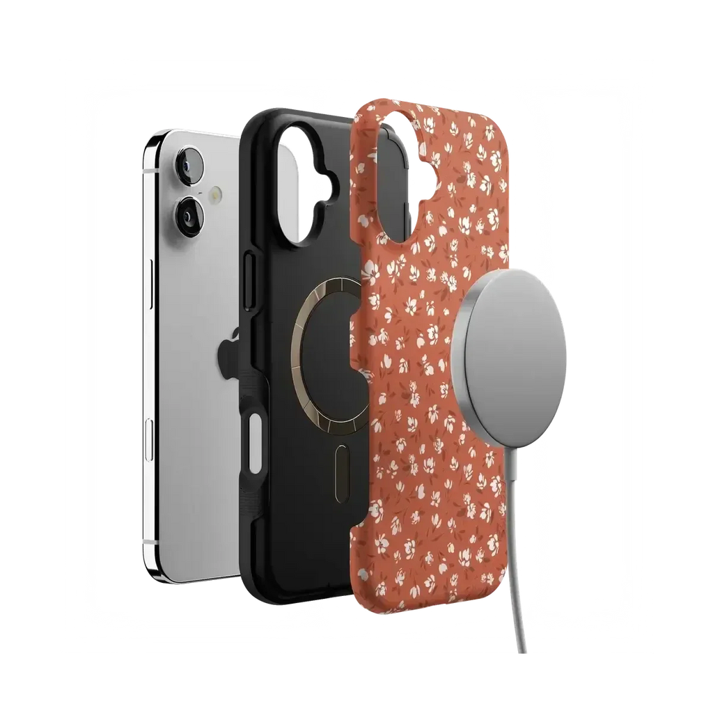Mocha Meadow | Tiny Flowers Case