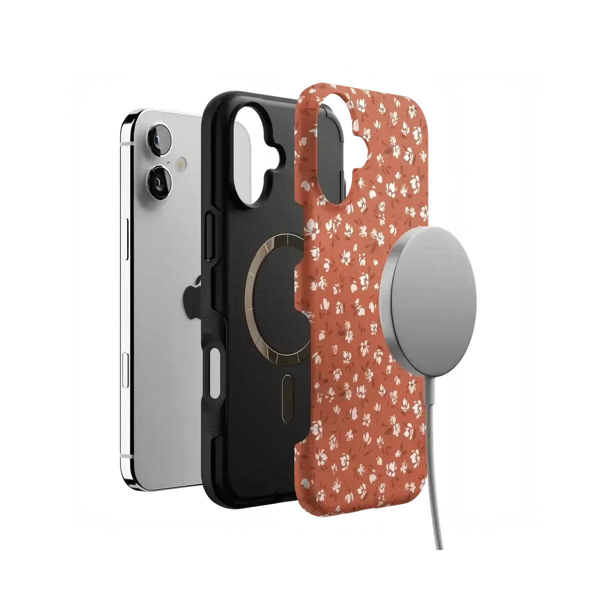 Mocha Meadow | Tiny Flowers Case