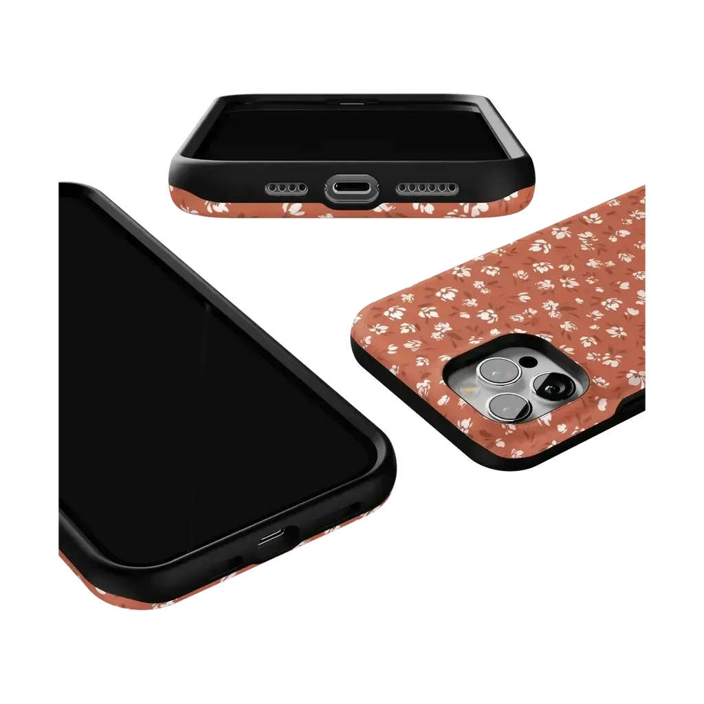 Mocha Meadow | Tiny Flowers Case