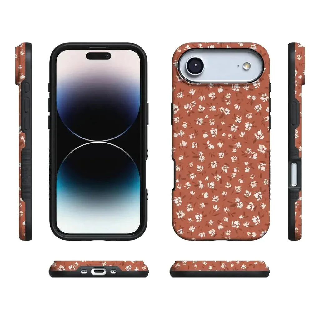 Mocha Meadow | Tiny Flowers Case