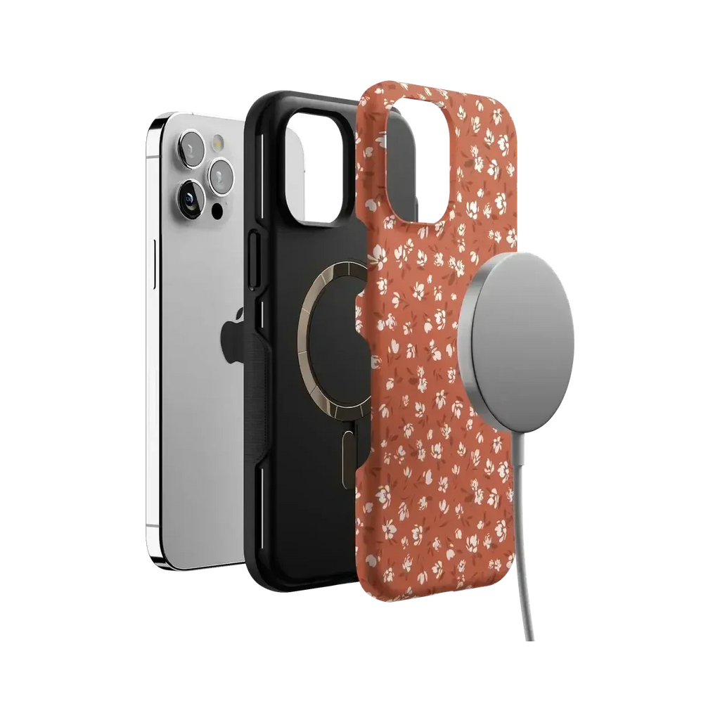Mocha Meadow | Tiny Flowers Case