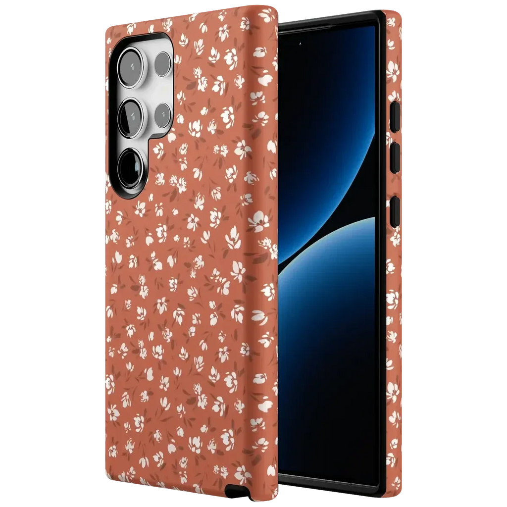 Mocha Meadow | Tiny Flowers Case