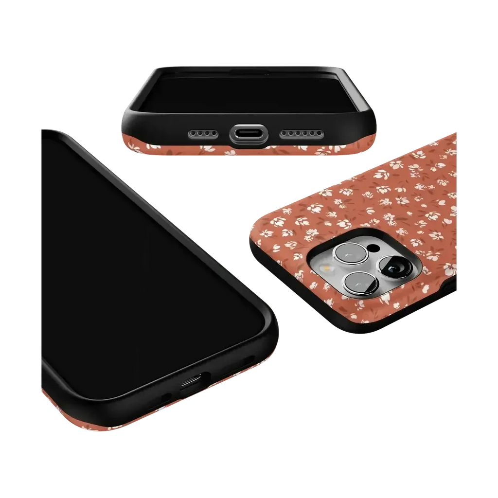 Mocha Meadow | Tiny Flowers Case