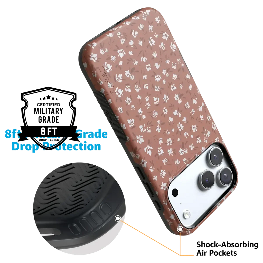 Mocha Meadow | Tiny Flowers Case