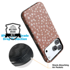 Mocha Meadow | Tiny Flowers Case