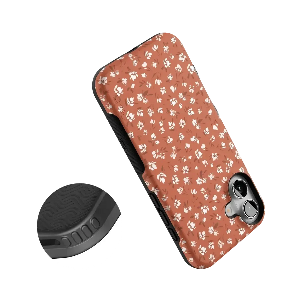 Mocha Meadow | Tiny Flowers Case