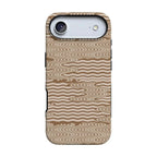 Mocha Ripple | Brown Waves Case