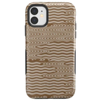 Mocha Ripple | Brown Waves Case