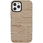 Mocha Ripple | Brown Waves Case