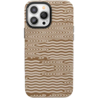 Mocha Ripple | Brown Waves Case