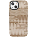 Mocha Ripple | Brown Waves Case