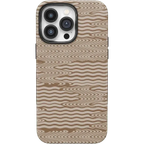 Mocha Ripple | Brown Waves Case