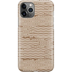 Mocha Ripple | Brown Waves Case