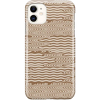 Mocha Ripple | Brown Waves Case