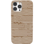 Mocha Ripple | Brown Waves Case