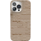 Mocha Ripple | Brown Waves Case