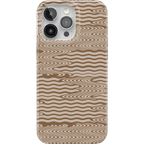 Mocha Ripple | Brown Waves Case