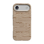 Mocha Ripple | Brown Waves Case