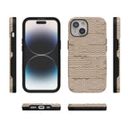 Mocha Ripple | Brown Waves Case