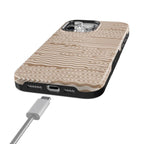 Mocha Ripple | Brown Waves Case