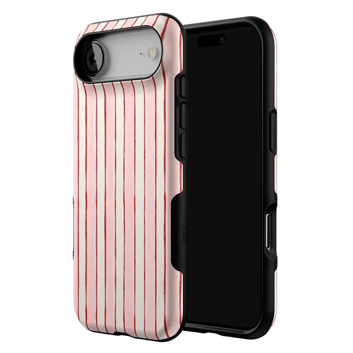 Pretty in Pastel | Blush Stripes Case