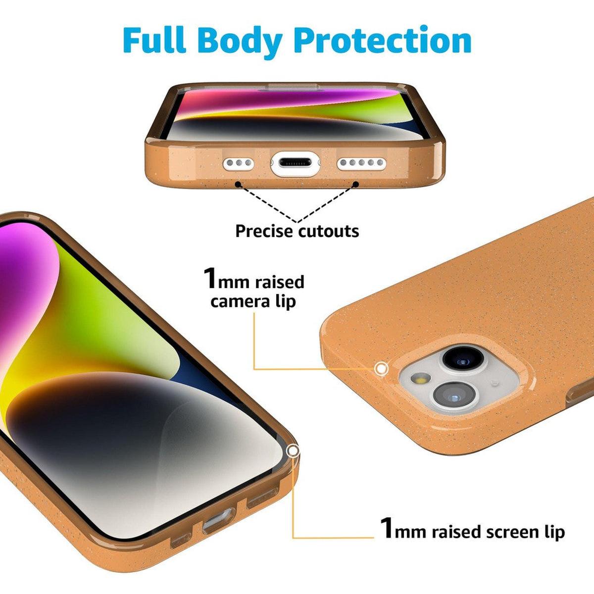 Morning Glow | Orange Pastel Shimmer Case