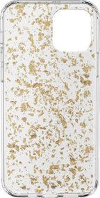 Morning Sparkle | Rose and Gold Flaked Clear Case